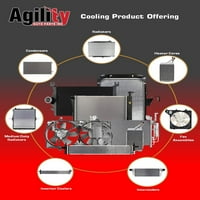 Agility Auto dijelovi radijator za infiniti specifične modele odgovara odabiru: 2014- Infiniti Q50