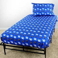 Set posteljine od pamuka-Ravna plahta, opremljena plahta, jastučnice, Pune, timske boje