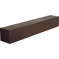 Ekena Millwork 4 H 8 d 84 W grubo pilani kamin od drva, mantel, premium star