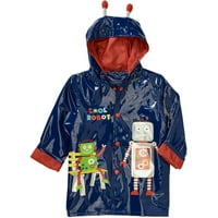 Malicu Boy Boy Robot Rain Jacket