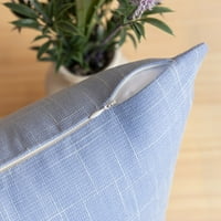Fantoskop mekane teksturirane posteljine Burlap Series Dekorativni jastuk za bacanje, 12 20