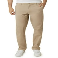 Klapovi muški klasični rastezanje ravna fit Coastland Wash chino hlače, - veličine do 52