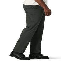 Lee® muške velike i visoke ekstremne udobnosti ravne prednje hlače