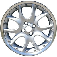 Obnovljeni OEM kotač od aluminijske legure, obrađen sa srebrom, odgovara 2005- Mini Cooper Hatchback