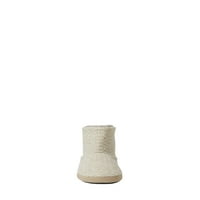 by Dearfoams ženska teksturirana pletena bootie s plišanim papučama