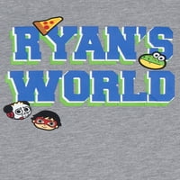 Ryanine svjetske grafičke majice s dugim rukavima, veličine 4-8