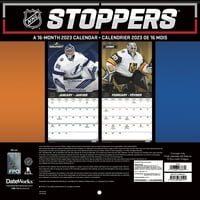 Trends International NHL stopci zidni kalendar i magnetski okvir