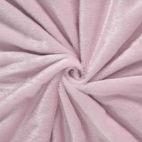 Jedinstvene ponude shaggy mekani ukrasni jastuk za bacanje jastuka tamno ružičasta 18 18