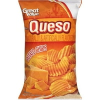 Velika vrijednost Queso krumpir čips, 9. oz
