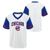 Chicago Cubs Boys 4- SS Poly Tee 9K3BXMBSF XS4 5 5