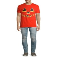 Halloween isklesana grafička majica za muške i velike muške