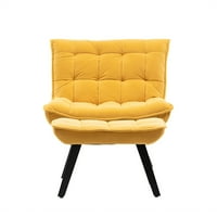 Aukfa Modern Style predsjedavajuća, meki baršunasti materijal velike širine naglaska, stolica za slobodno vrijeme,