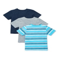 Ganimals Baby Boy & Toddler Boy Stripe & Solid majice
