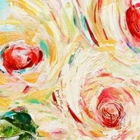 Umjetnička galerija remek -djela sreća cvjeta nikola wikman cvjetnog platna art print