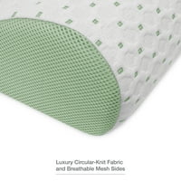 Sensorpedijski super hlađenje gela prekrivača konturni jastuk za krevet
