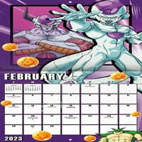 Trendovi International Dragon Ball Z zidni kalendar i magnetski okvir