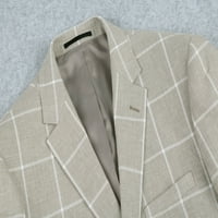 Muški klasični fit soft blezer odijelo odvojeno jakno ljeto casual laneni pamučni sportski kaput za muškarce