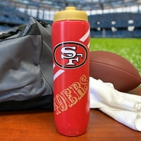 San Francisco 49ers Squeezy boca s vodom