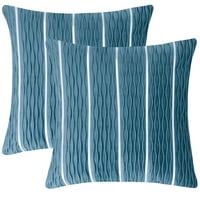 Jedinstveni prijedlozi baršunaste ukrasne jastučnice za jastuke u plavoj boji 18 18