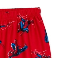 Spiderman Boys Top i hlače dugih rukava, dvodijelni set pidžame, veličine 4-12