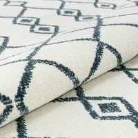 Dobro tkani cedar Tiller marokanska rešetka Trellis svijetlo siva 7'10 9'10 područja prostirka