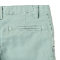 Kratke hlače s ravnim prednjim dijelom za dječake, 2 pakiranja, veličine 4 i haskija