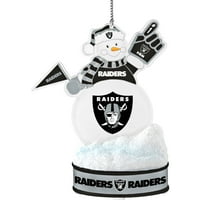 Topperscot by Boelter Brands NFL vodio je snjegovića ukras, Oakland Raiders