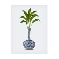 Fab Funky 'Chinoiserie vaza s biljkom' platno umjetnost