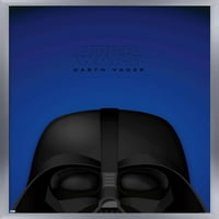 Ratovi zvijezda: Saga - S. Preston Darth Vader Minimalistički zidni plakat, 14.725 22.375