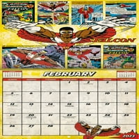 Trendovi International Marvel Comics Mini Wall Calendar & Pushpins