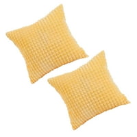 Jedinstvene ponude Flanel Decorative Throw Jastuk pokrivač narančasta 18 18
