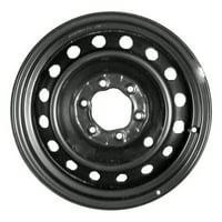 Obnovljeni OEM čelični kotač, crno, odgovara 2010.- Toyota 4runner