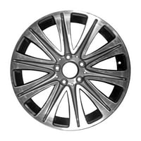 7. Obnovljeni OEM kotač od aluminijskog legura, obrađeni srednje srebro, odgovara 2017.- Mercedes CLA250