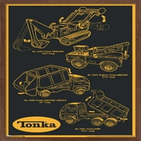 Hasbro Tonka - plakat za kamione, 22.375 34