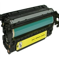 Remanufactured Extended Yield Yellow Toner Cartridge for HP CE402A