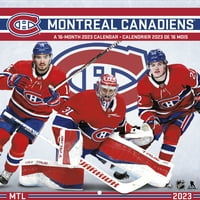 Trendovi International NHL Montreal Canadiens mini zidni kalendar