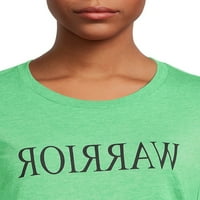 Ženska majica s natpisom na poleđini