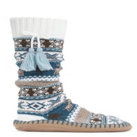 Luks ženske papuče čarapa s resicama