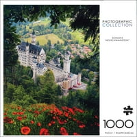 Baffalo Games 1000 dijelova fotografske kolekcije Schloss Neuschwanstein Jigsaw Slagle