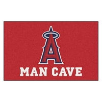 - Los Angeles Angels Man Cave Ultimat 5'x8 'prostirka