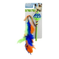 Višestruko šarena igračka za mačku štapića