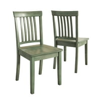 Lexington 7-komad blagovaonice s stolom za blagovaonicu i misijskim stolicama, antikni kadulja